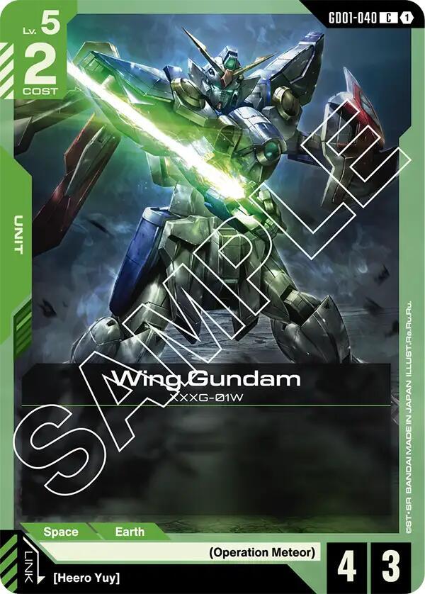 Wing Gundam (GD01-040) - Newtype Rising (GD01) NM