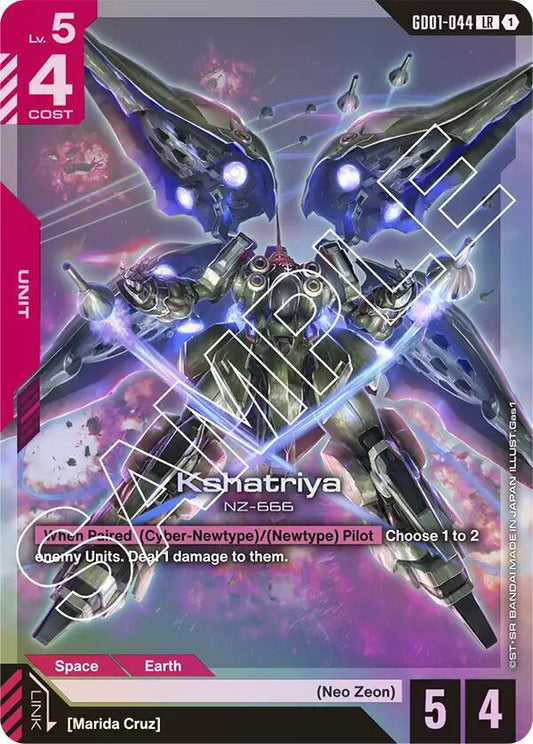 Kshatriya (GD01-044) - Newtype Rising (GD01) NM *FOIL*