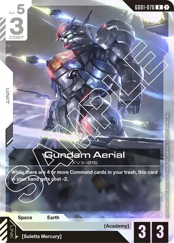 Gundam Aerial - Newtype Rising (GD01)