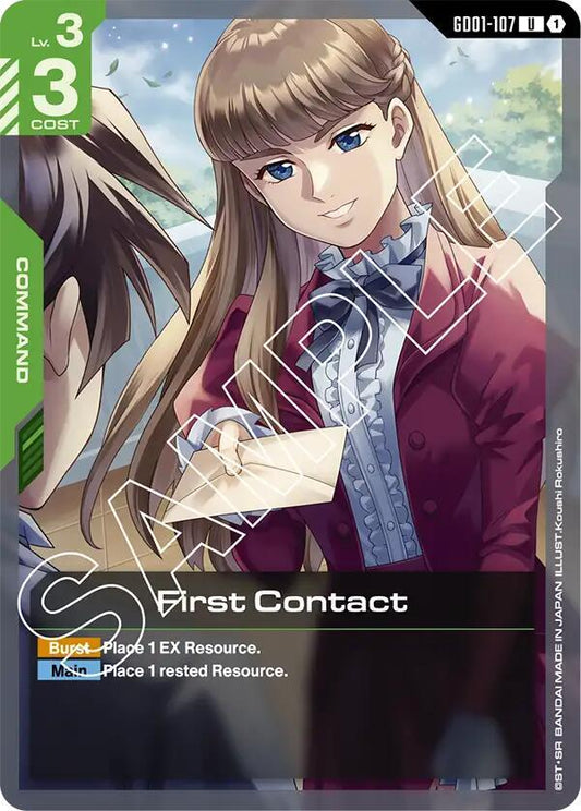First Contact - Newtype Rising (GD01) NM