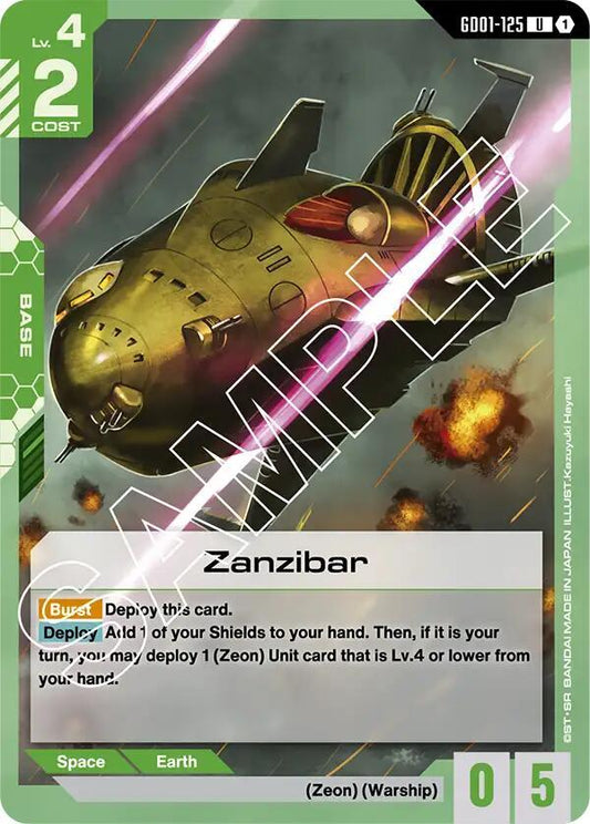 Zanzibar - Newtype Rising (GD01) NM
