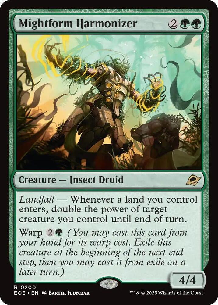 Mightform Harmonizer - Edge of Eternities (EOE) NM *FOIL*
