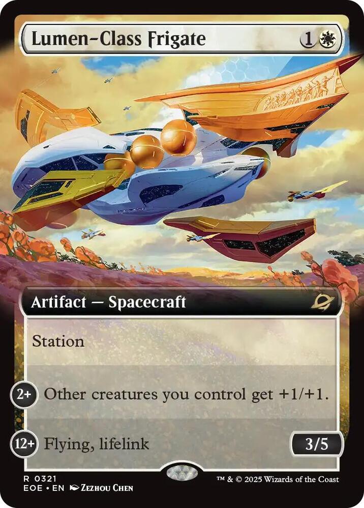 Lumen-Class Frigate (Extended Art) - Edge of Eternities (EOE) NM