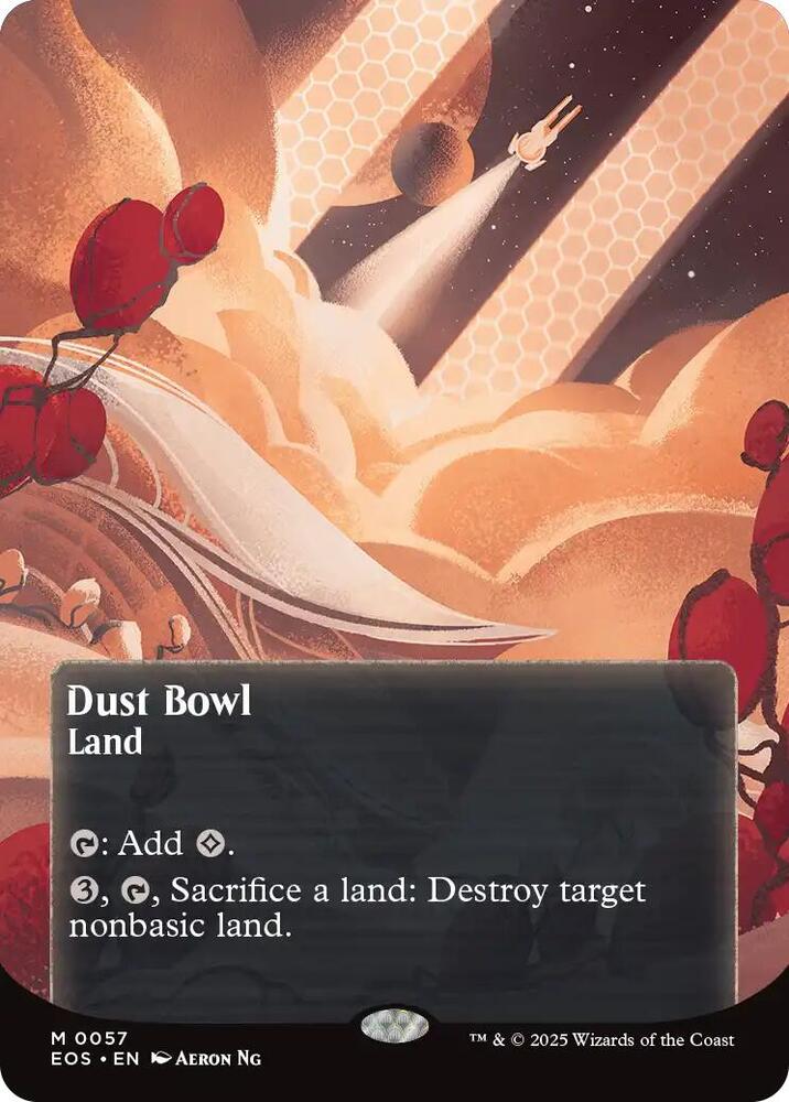 Dust Bowl (0057) (Borderless) - Edge of Eternities: Stellar Sights (EOS) NM