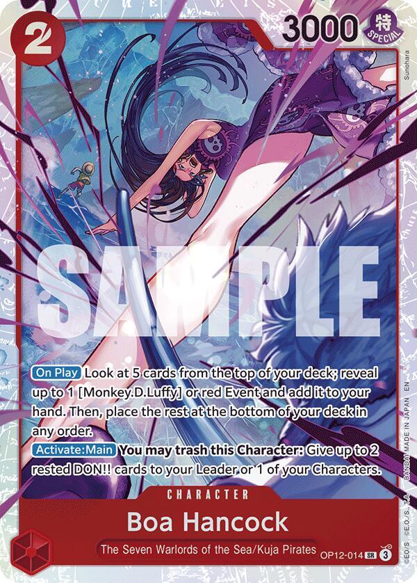 Boa Hancock - Legacy of the Master (OP12) NM *FOIL*