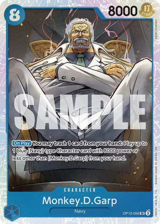 Monkey.D.Garp - Legacy of the Master (OP12) NM *FOIL*