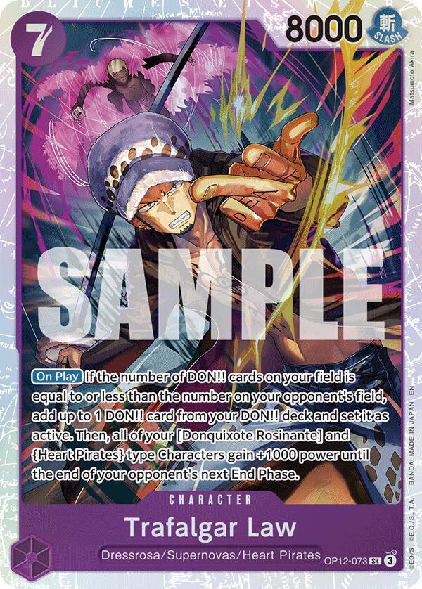 Trafalgar Law (073) - Legacy of the Master (OP12) NM *FOIL*
