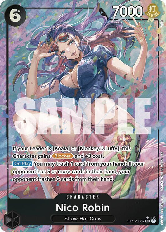 Nico Robin (Alternate Art) - Legacy of the Master (OP12) NM *FOIL*