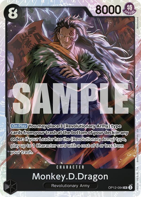 Monkey.D.Dragon - Legacy of the Master (OP12) NM *FOIL*