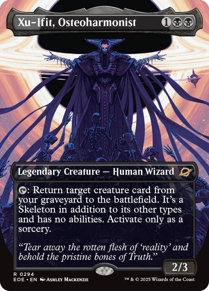 Xu-Ifit, Osteoharmonist (Borderless) - Edge of Eternities (EOE) NM