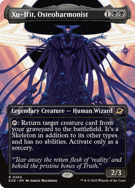 Xu-Ifit, Osteoharmonist (Borderless) - Edge of Eternities (EOE) NM