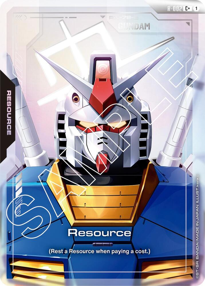 Resource (R-002) (C+) - Newtype Rising (GD01) NM *FOIL*