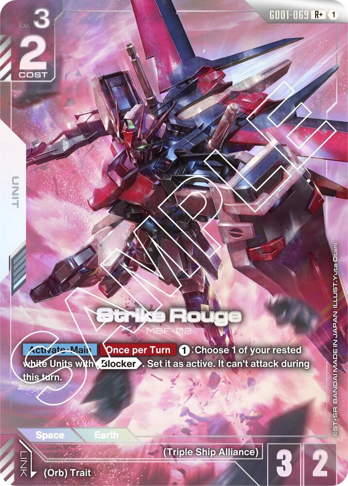 Strike Rouge (R+) - Newtype Rising (GD01) NM *FOIL*