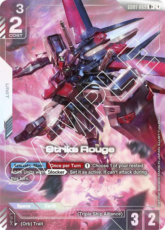 Strike Rouge (R+) - Newtype Rising (GD01) NM *FOIL*