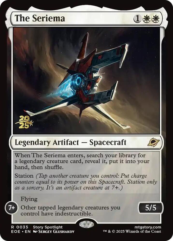 The Seriema - Prerelease Cards (PRE) NM *FOIL*
