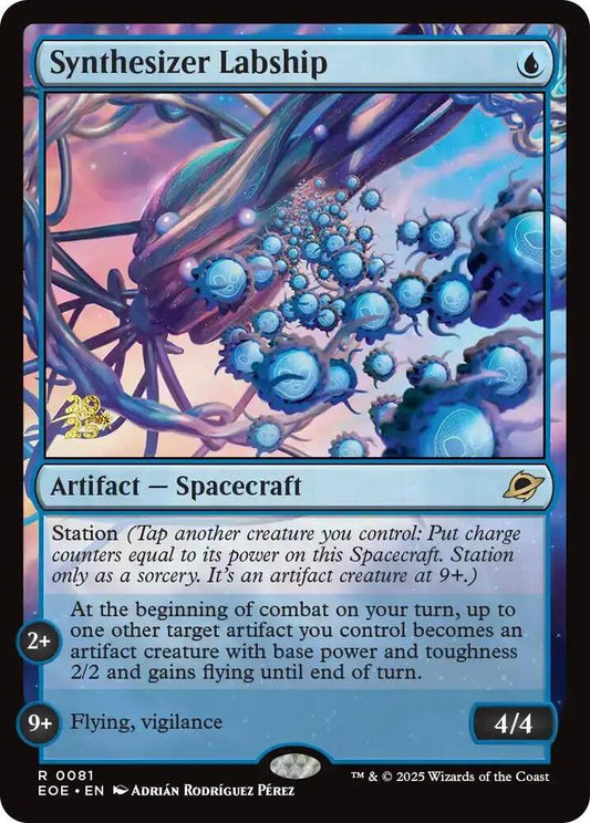 Synthesizer Labship - Prerelease Cards (PRE) NM *FOIL* SEALED