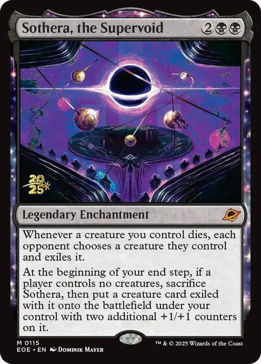 Sothera, the Supervoid - Prerelease Cards (PRE) NM *FOIL* SEALED