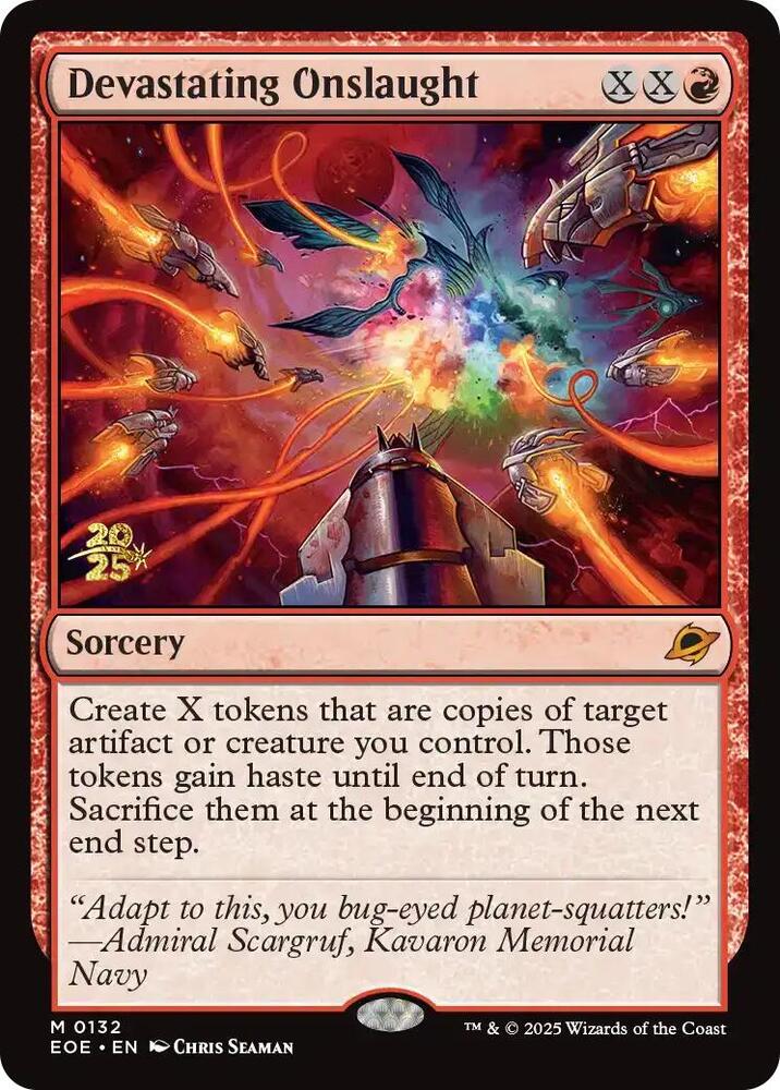 Devastating Onslaught - Prerelease Cards (PRE) NM *FOIL*