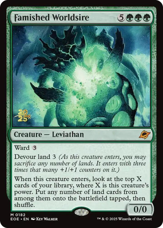 Famished Worldsire - Prerelease Cards (PRE) NM *FOIL* SEALED