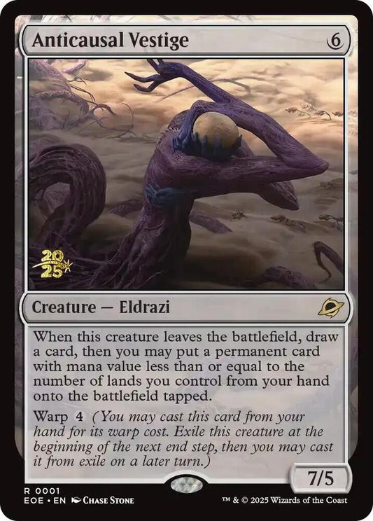 Anticausal Vestige - Prerelease Cards (PRE) NM *FOIL* SEALED