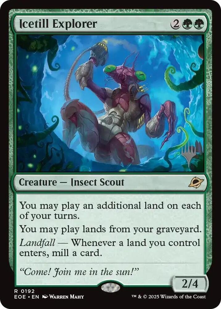 Icetill Explorer - Promo Pack: Edge of Eternities (PPEOE) NM *FOIL*