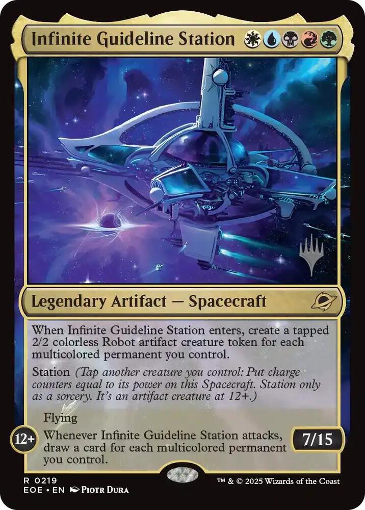 Infinite Guideline Station - Promo Pack: Edge of Eternities (PPEOE) NM *FOIL*