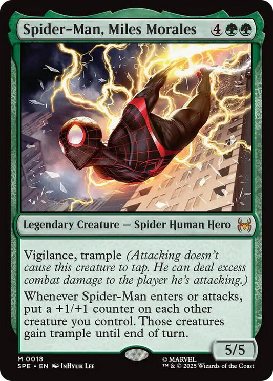 Spider-Man, Miles Morales - Marvel's Spider-Man: Eternal-Legal (SPE) NM
