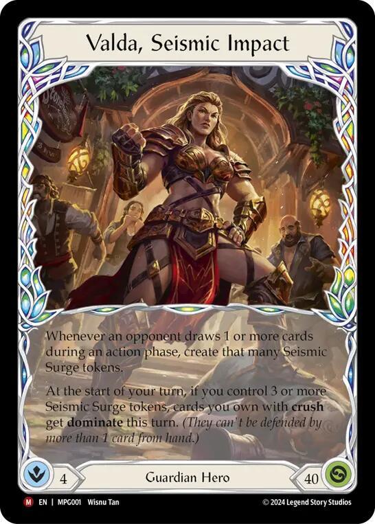 Valda, Seismic Impact - Mastery Pack Guardian LP