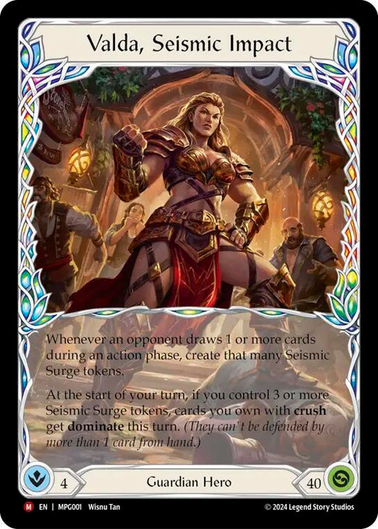 Valda, Seismic Impact - Mastery Pack Guardian LP