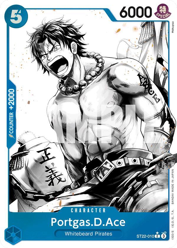 Portgas.D.Ace (Parallel) - Starter Deck 22: Ace & Newgate (ST-22) NM *FOIL*