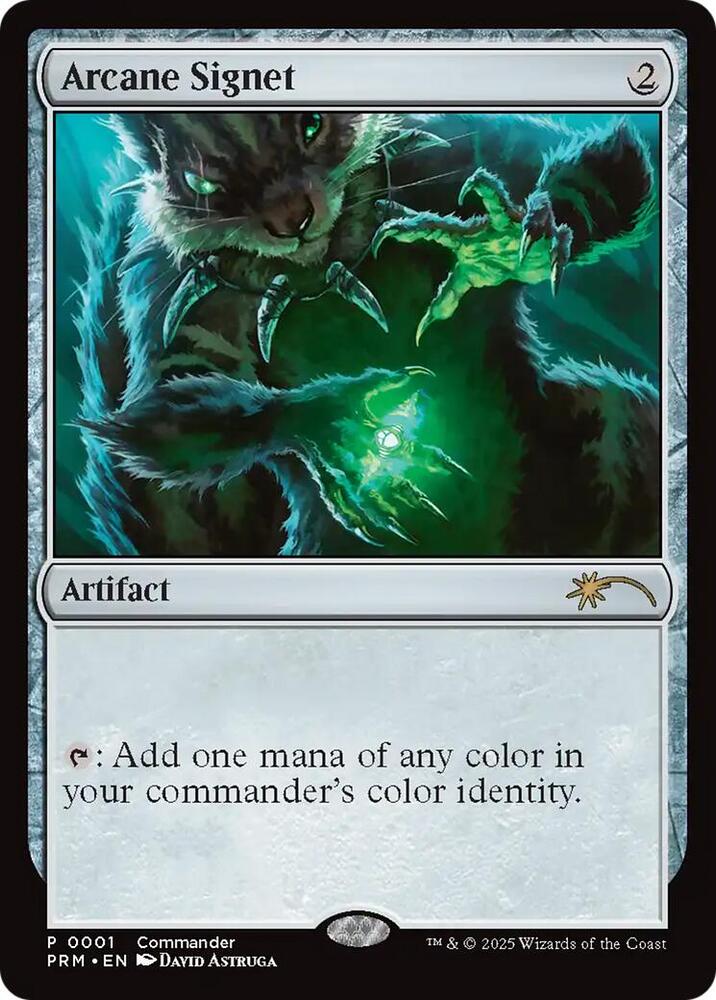 Arcane Signet (CommandFest 2025) - MagicFest Cards (MFP) NM