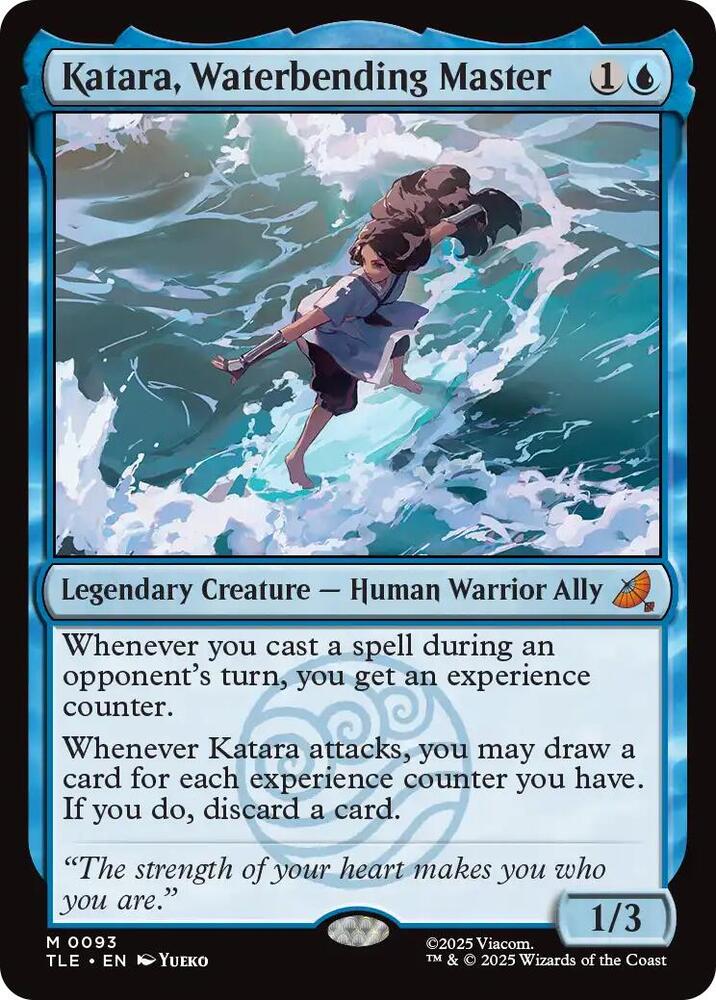 Katara, Waterbending Master - Avatar: The Last Airbender: Eternal-Legal (TLE) NM