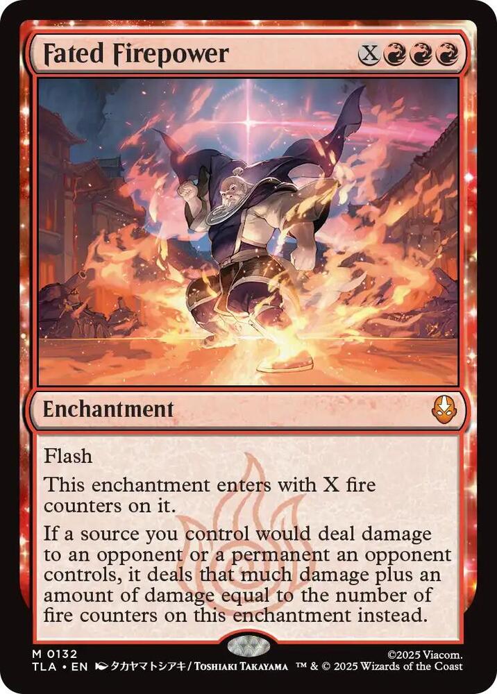 Fated Firepower - Avatar: The Last Airbender (TLA) NM