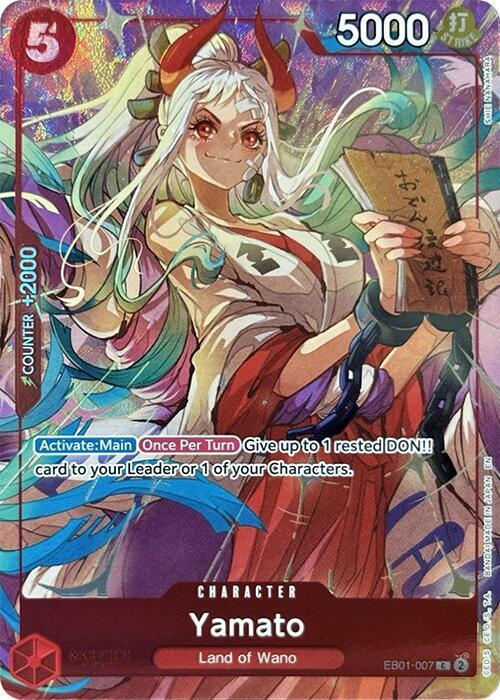 Yamato (Premium Card Collection -Best Selection Vol. 4-) - One Piece Promotion Cards (OP-PR) NM *FOIL*
