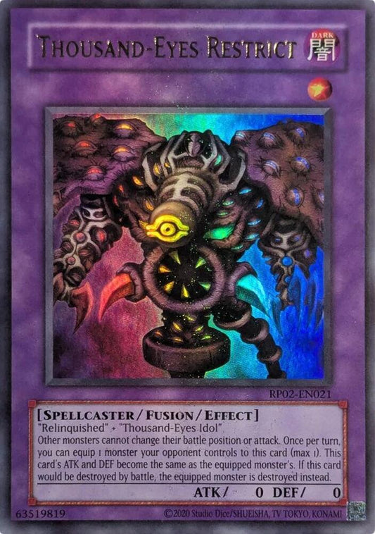 Thousand-Eyes Restrict - Retro Pack 2 (2020 Date Reprint) (RP02) NM