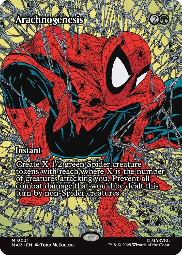 Arachnogenesis (Borderless) - Marvel Universe Eternal-Legal (MAR) NM
