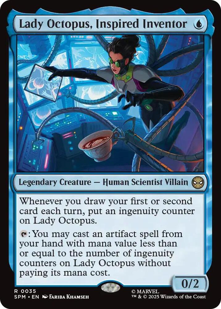 Lady Octopus, Inspired Inventor - Marvel's Spider-Man (SPM) NM *FOIL*