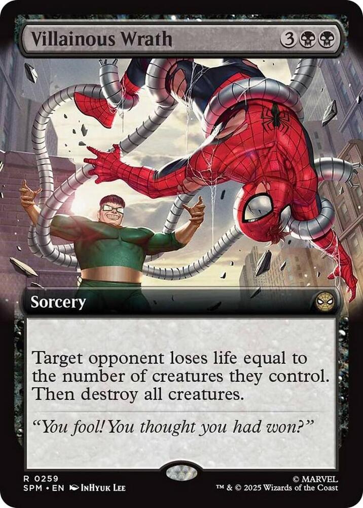 Villainous Wrath (Extended Art) - Marvel's Spider-Man (SPM) NM