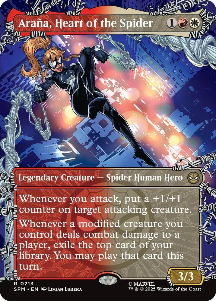 Arana, Heart of the Spider (Borderless) - Marvel's Spider-Man (SPM) NM