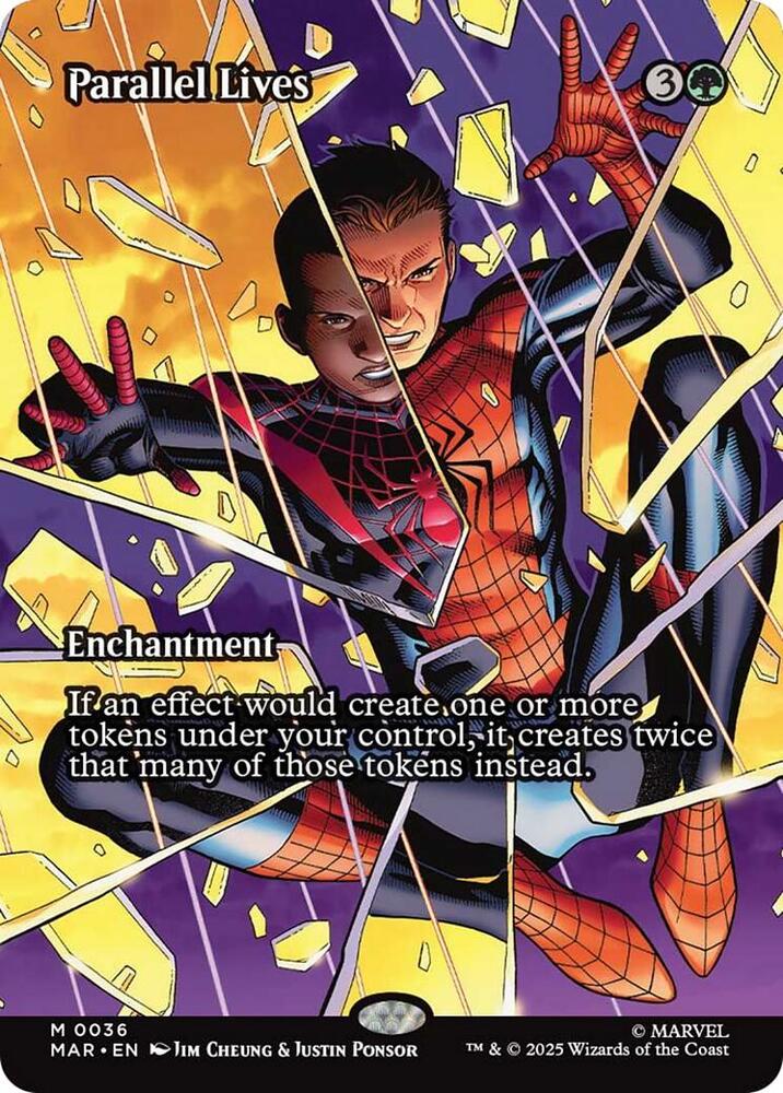 Parallel Lives (Borderless) - Marvel Universe Eternal-Legal (MAR) NM