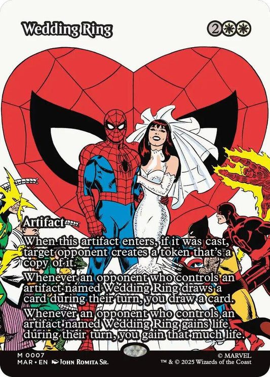 Wedding Ring (Borderless) - Marvel Universe Eternal-Legal (MAR) NM