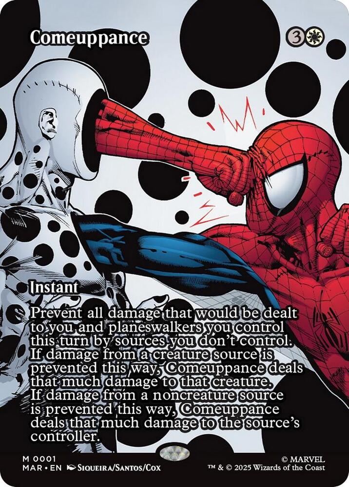 Comeuppance (Borderless) - Marvel Universe Eternal-Legal (MAR) NM