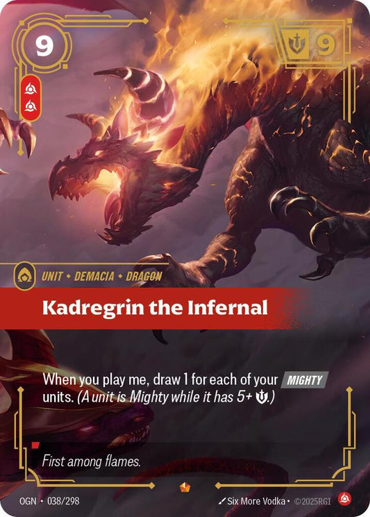 Kadregrin the Infernal - Origins (OGN) NM *FOIL*