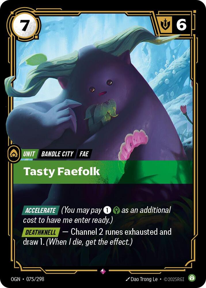 Tasty Faefolk - Origins (OGN) NM *FOIL*