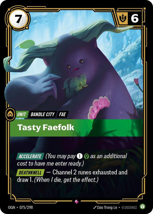 Tasty Faefolk - Origins (OGN) NM *FOIL*
