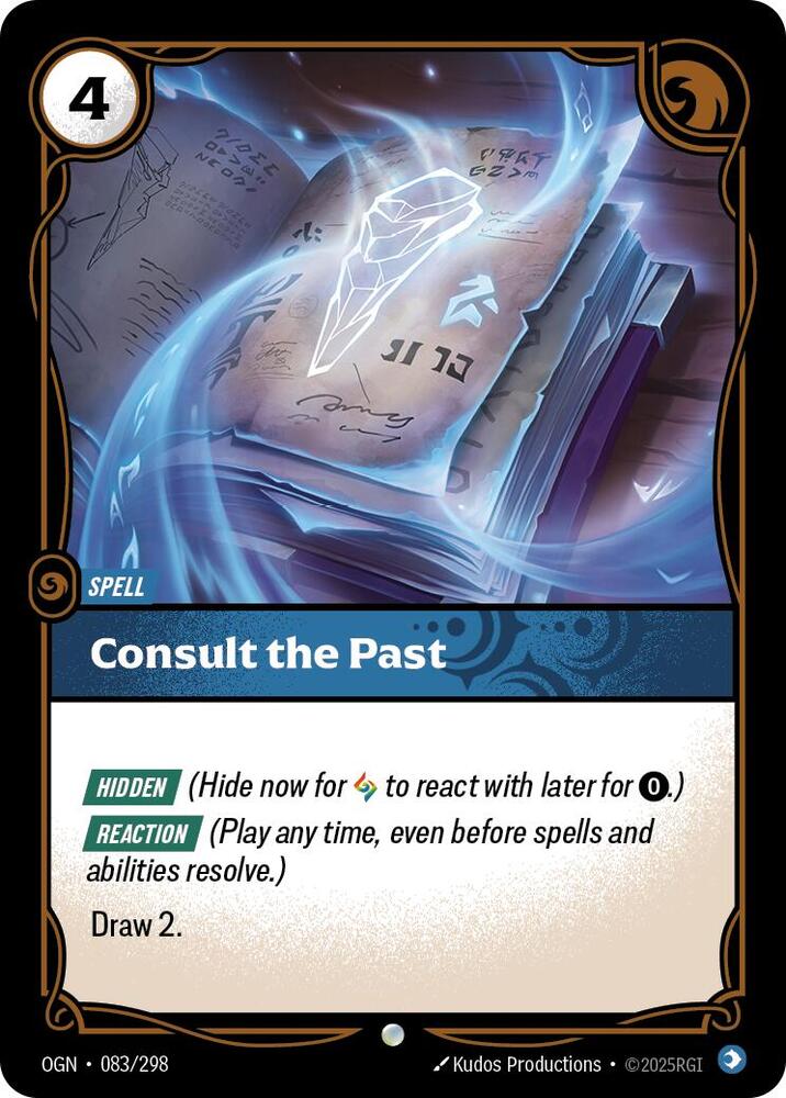 Consult the Past - Origins (OGN) LP *FOIL*