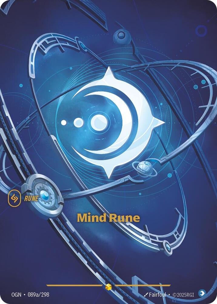 Mind Rune (Alternate Art) - Origins (OGN) NM *FOIL*