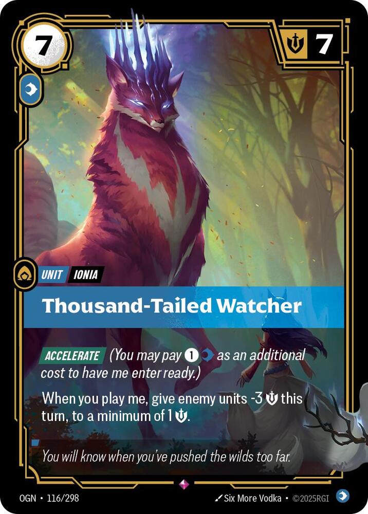 Thousand-Tailed Watcher - Origins (OGN) NM *FOIL*