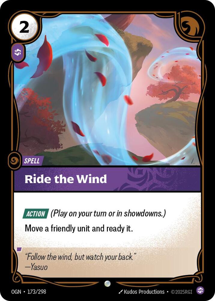 Ride The Wind - Origins (OGN) LP
