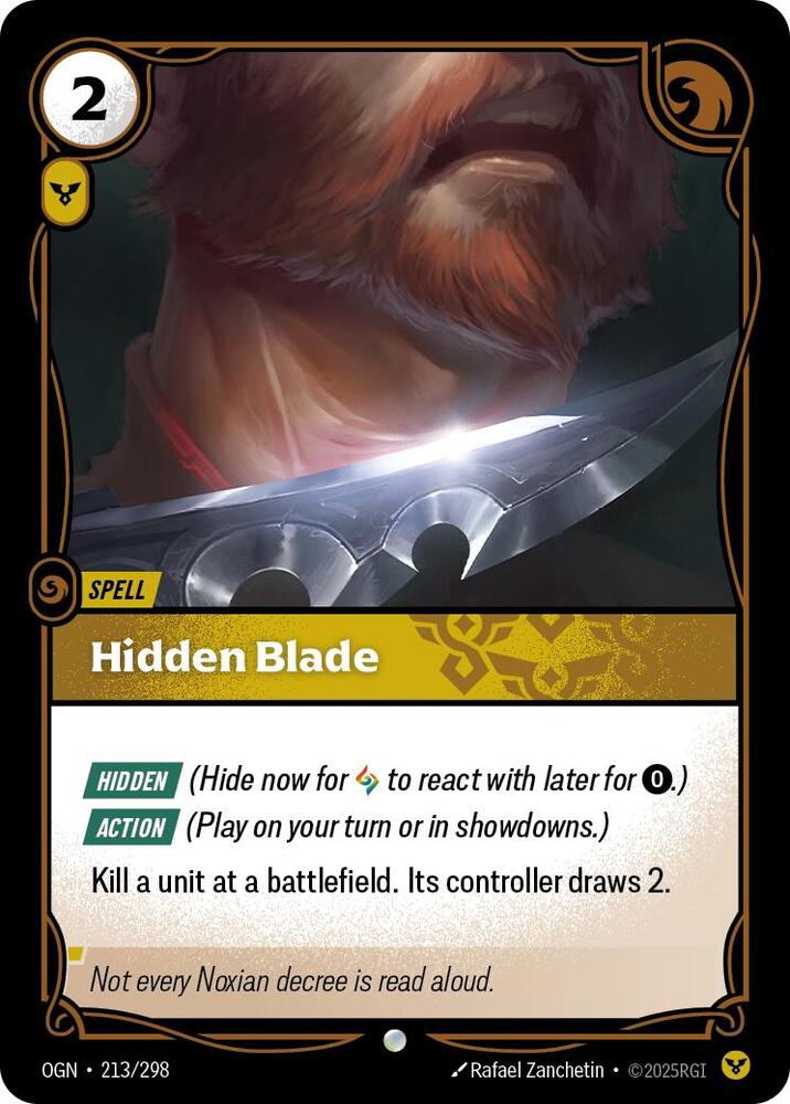 Hidden Blade - Origins (OGN) LP